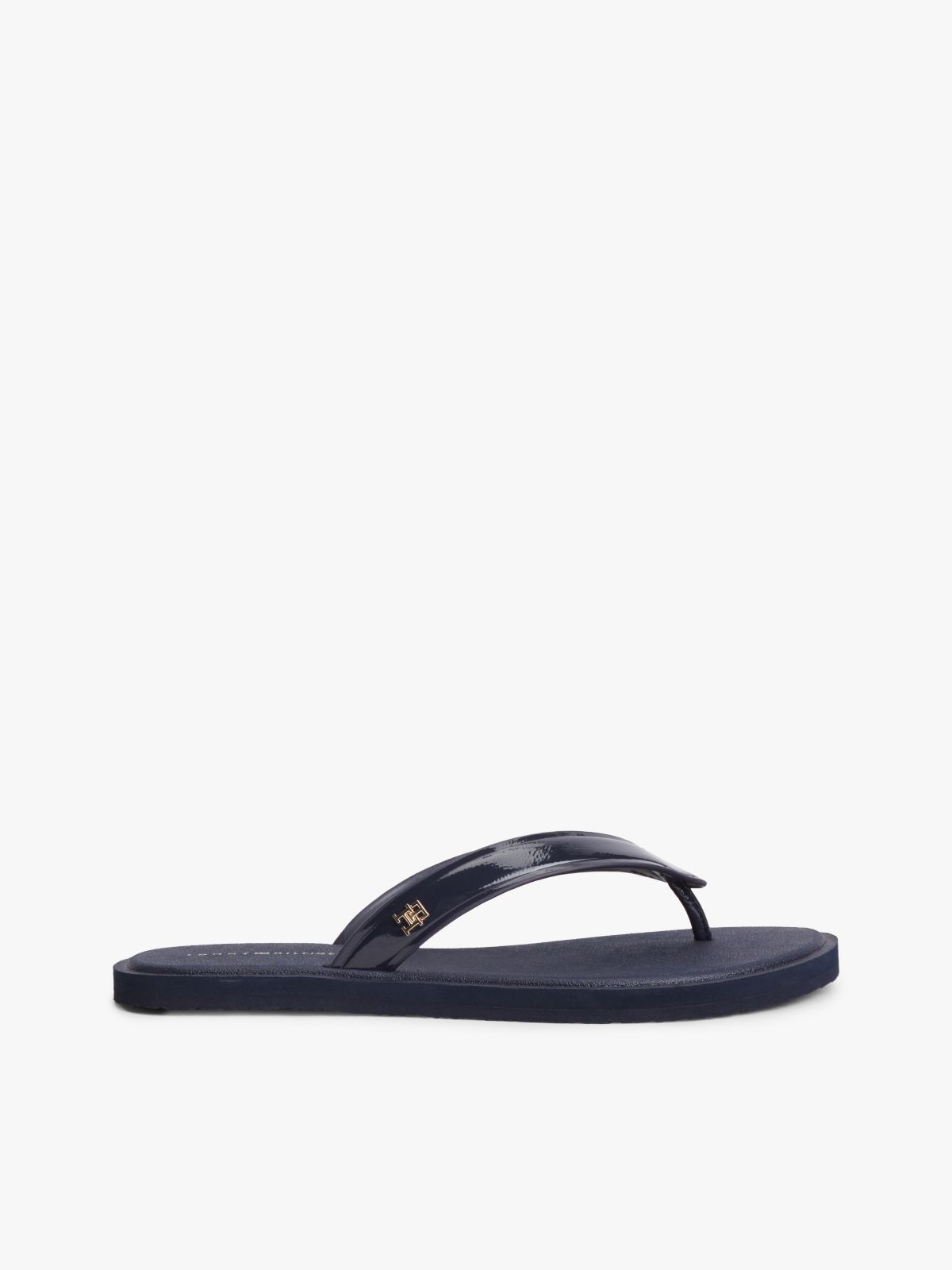 TH Monogram Flip-Flops — Blue