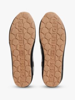 TH Monogram Leather Ballet Trainers — Black 5
