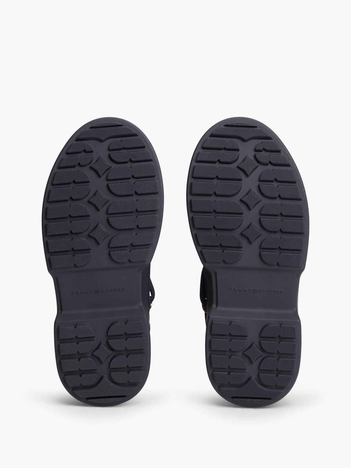 TH Monogram Water Resistant Snow Boots — Blue