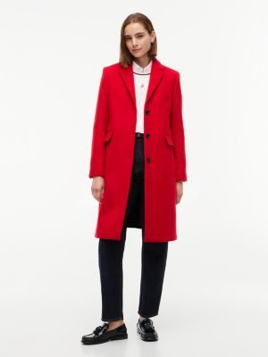 mocassini new york label in pelle lucida nero da donne tommy hilfiger