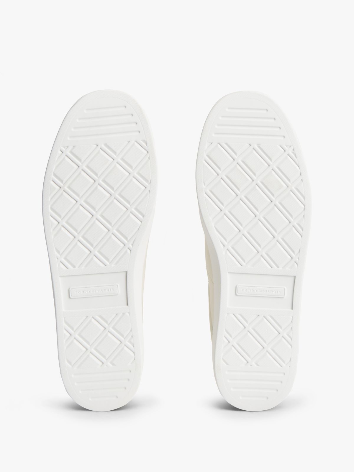 TH Monogram Mixed Texture Trainers — Multi