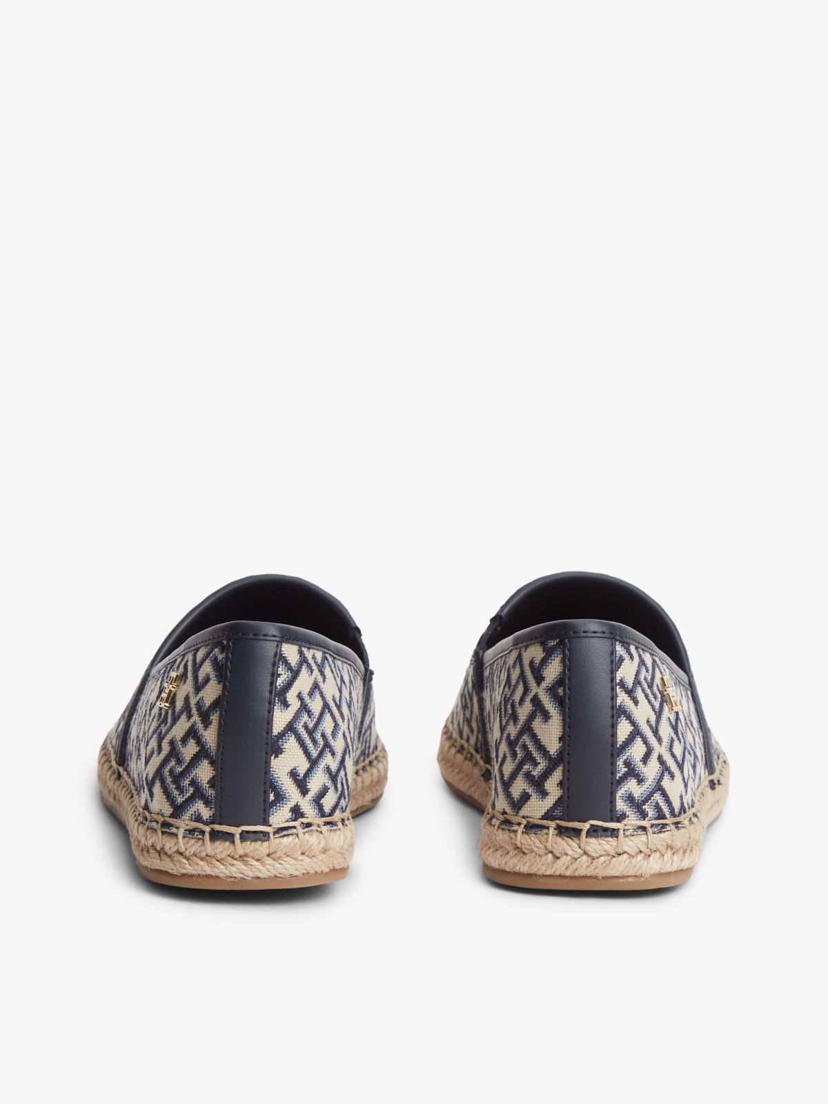 TH Monogram Plaque Jacquard Espadrilles — Multi