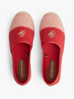 Logo Plaque Colour-Blocked Woven Espadrilles — Multi 3