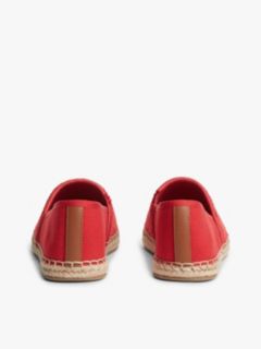 Logo Plaque Colour-Blocked Woven Espadrilles — Multi 4