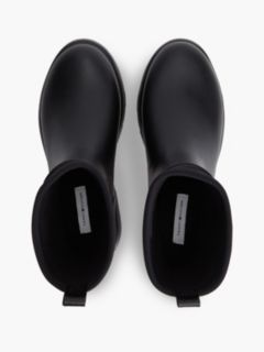 TH Monogram Cleat Rain Boots — Black 3