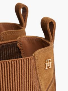 Suede Western Chelsea Boots — Brown 6