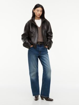 brown leather western chelsea boots for women tommy hilfiger