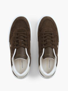 Lightweight Suede Court Trainers — Brown 3