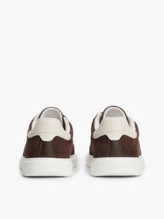 Lightweight Suede Court Trainers — Brown 4
