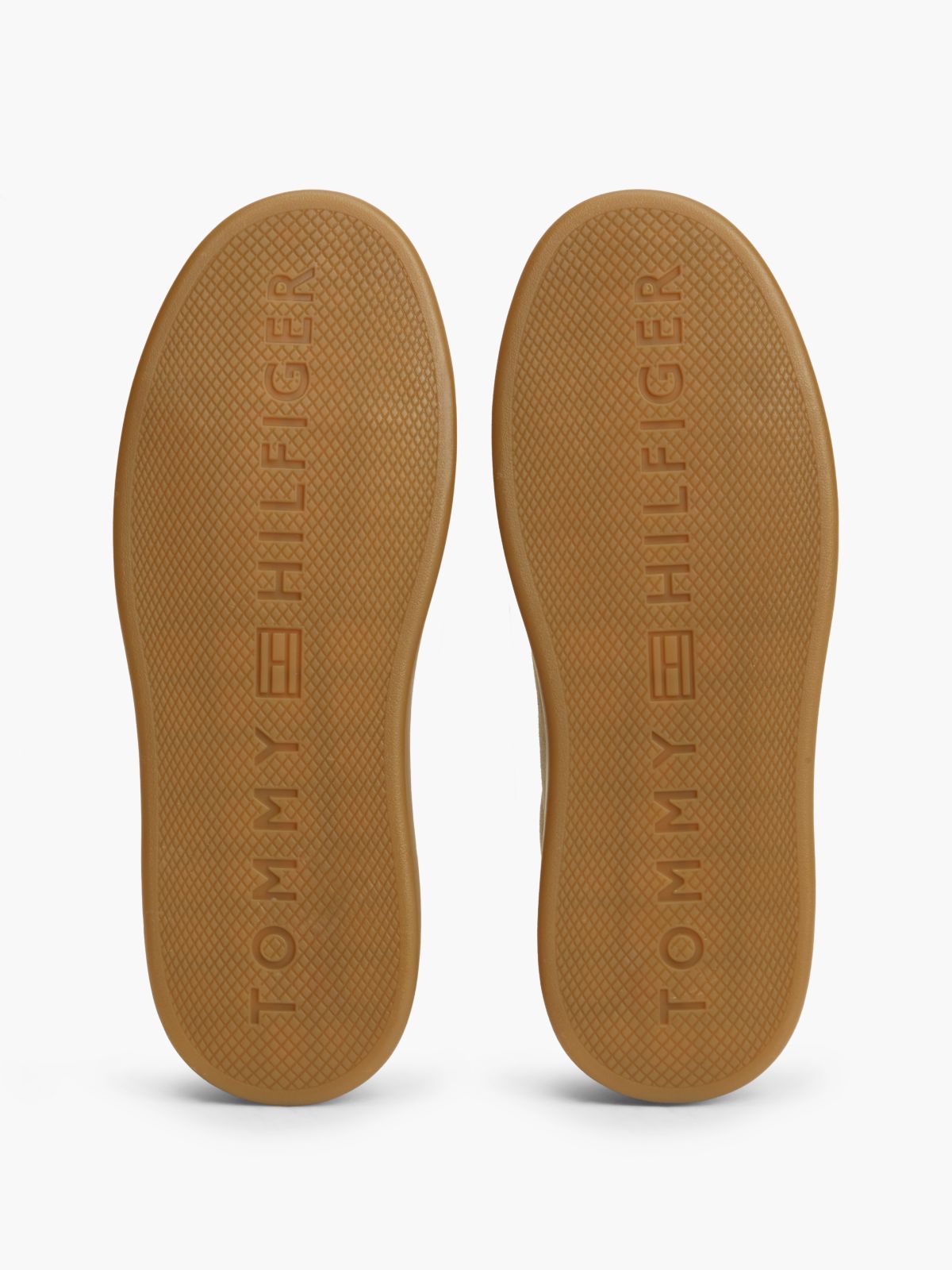 Lightweight Suede Court Trainers — Brown