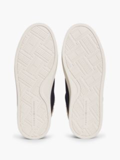 Leather Warm Lined Cupsole Trainers — Blue 5