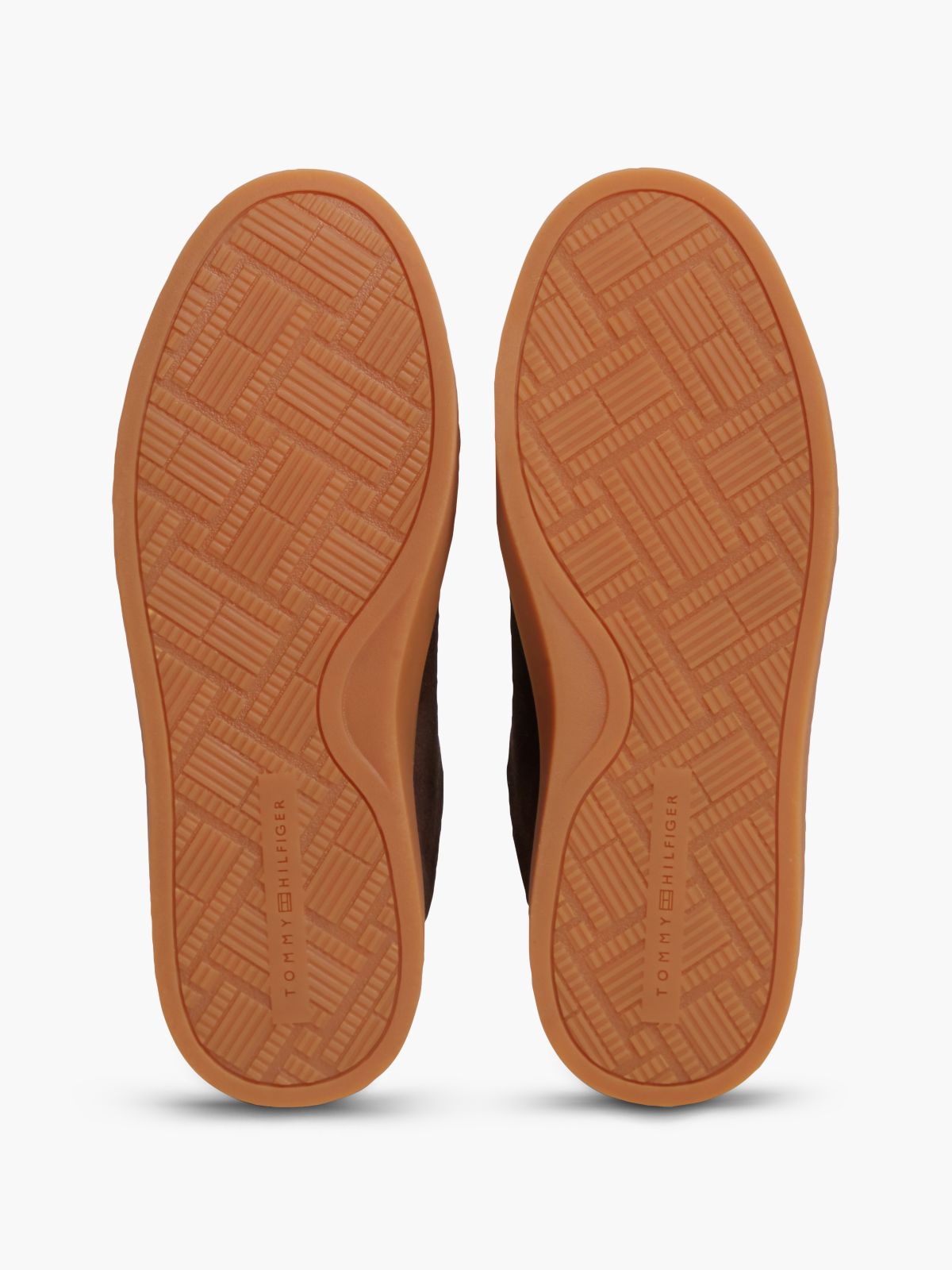 Leather Warm Lined Cupsole Trainers — Brown