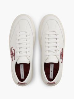 Hilfiger Icon Leather Court Trainers — Beige 3