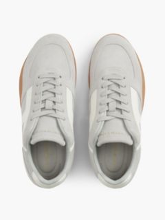 Suede Vintage Low Profile Trainers — Grey 3