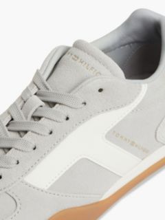 Suede Vintage Low Profile Trainers — Grey 6