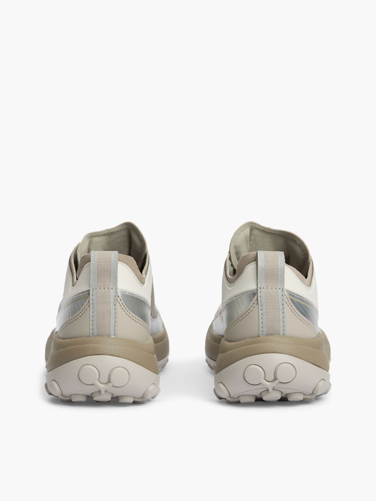 The Canyon Waterproof Reflective Trainers — Beige