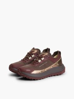The Canyon Waterproof Reflective Trainers — Red 2