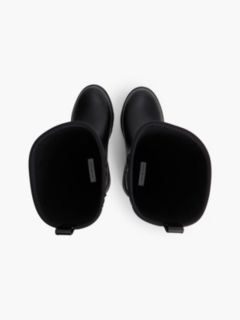 TH Monogram Knee-High Cleat Rain Boots — Black 3