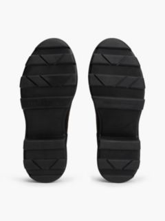 TH Monogram Knee-High Cleat Rain Boots — Black 5