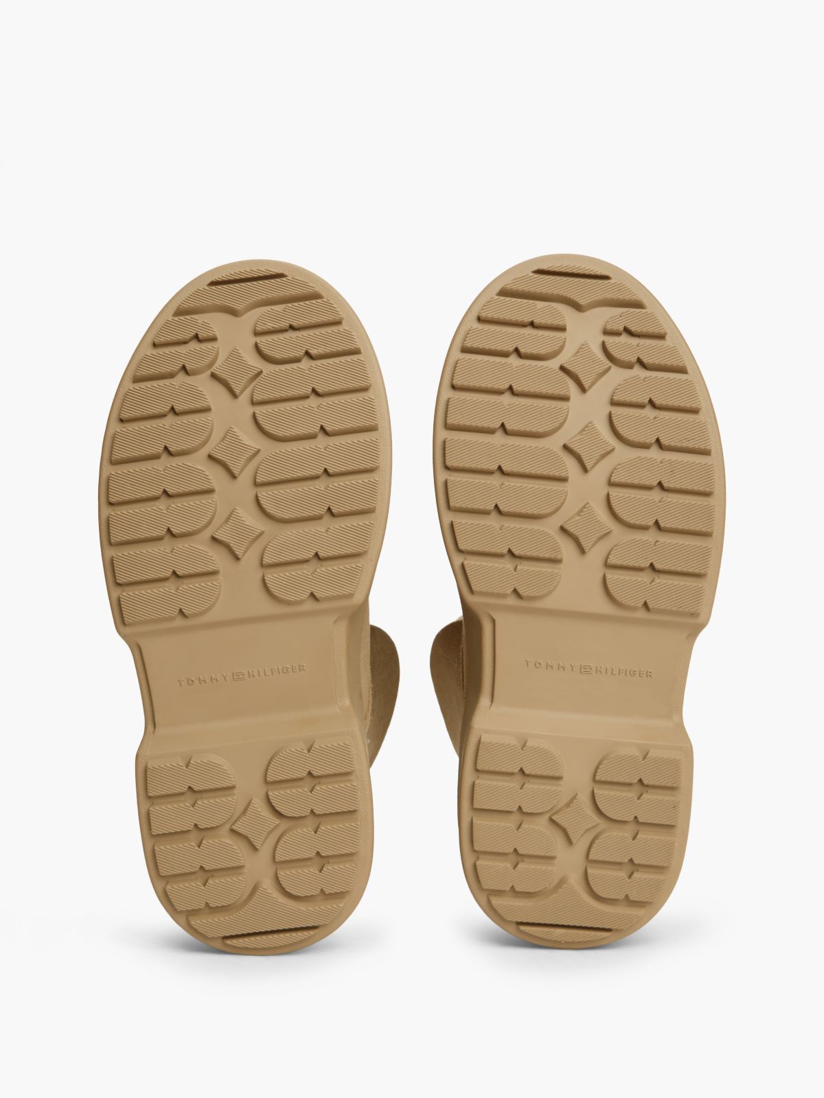 Faux Fur Fold Collar Water Resistant Snow Boots — Khaki