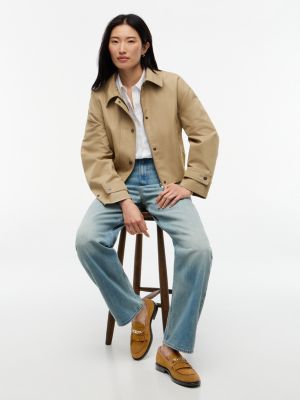 brown suede fringe horsebit loafers for women tommy hilfiger