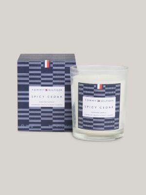 vela de cedro especiado de 180 g multi de unisex tommy hilfiger