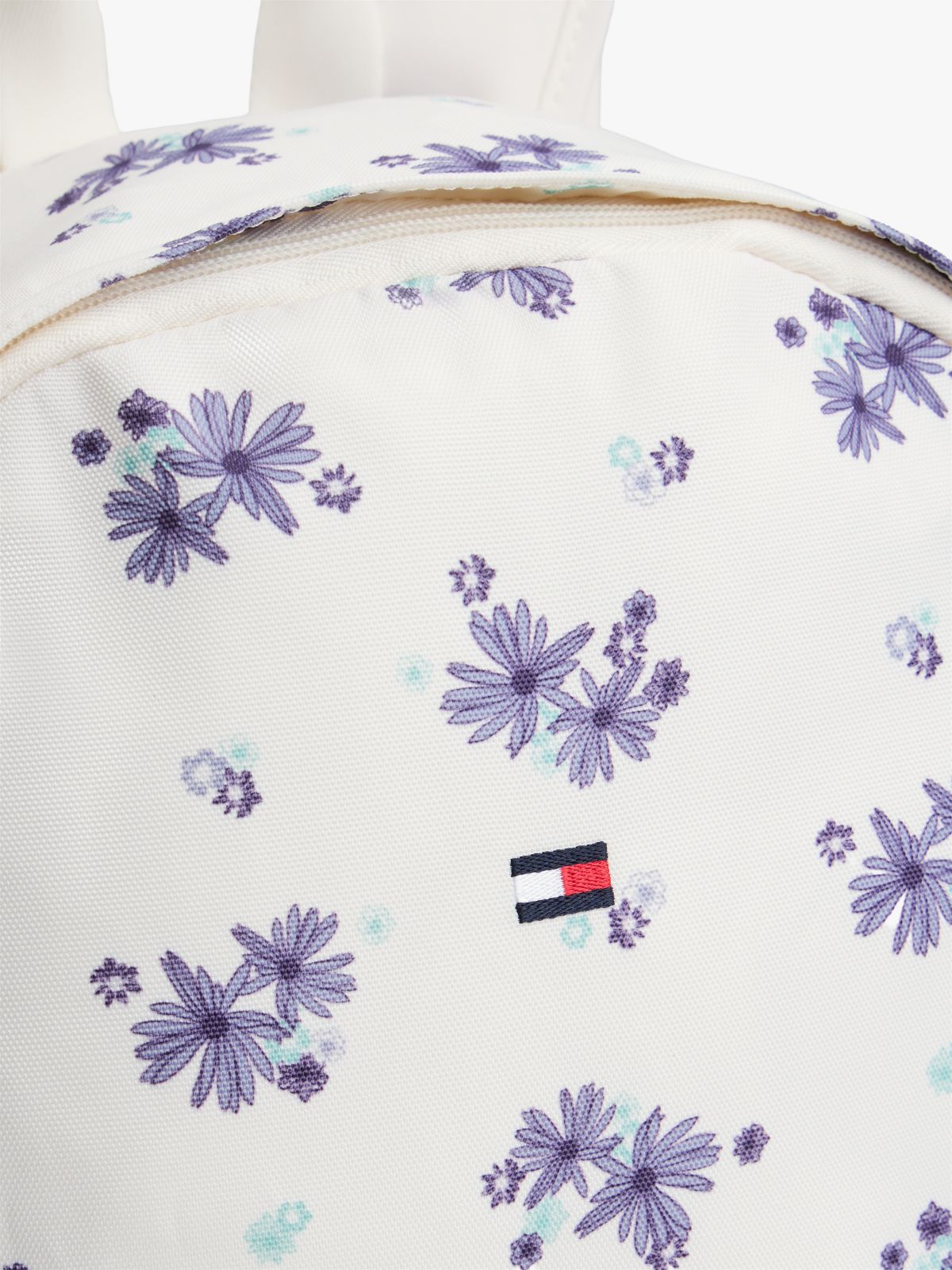 Kids' Floral Print Backpack — White