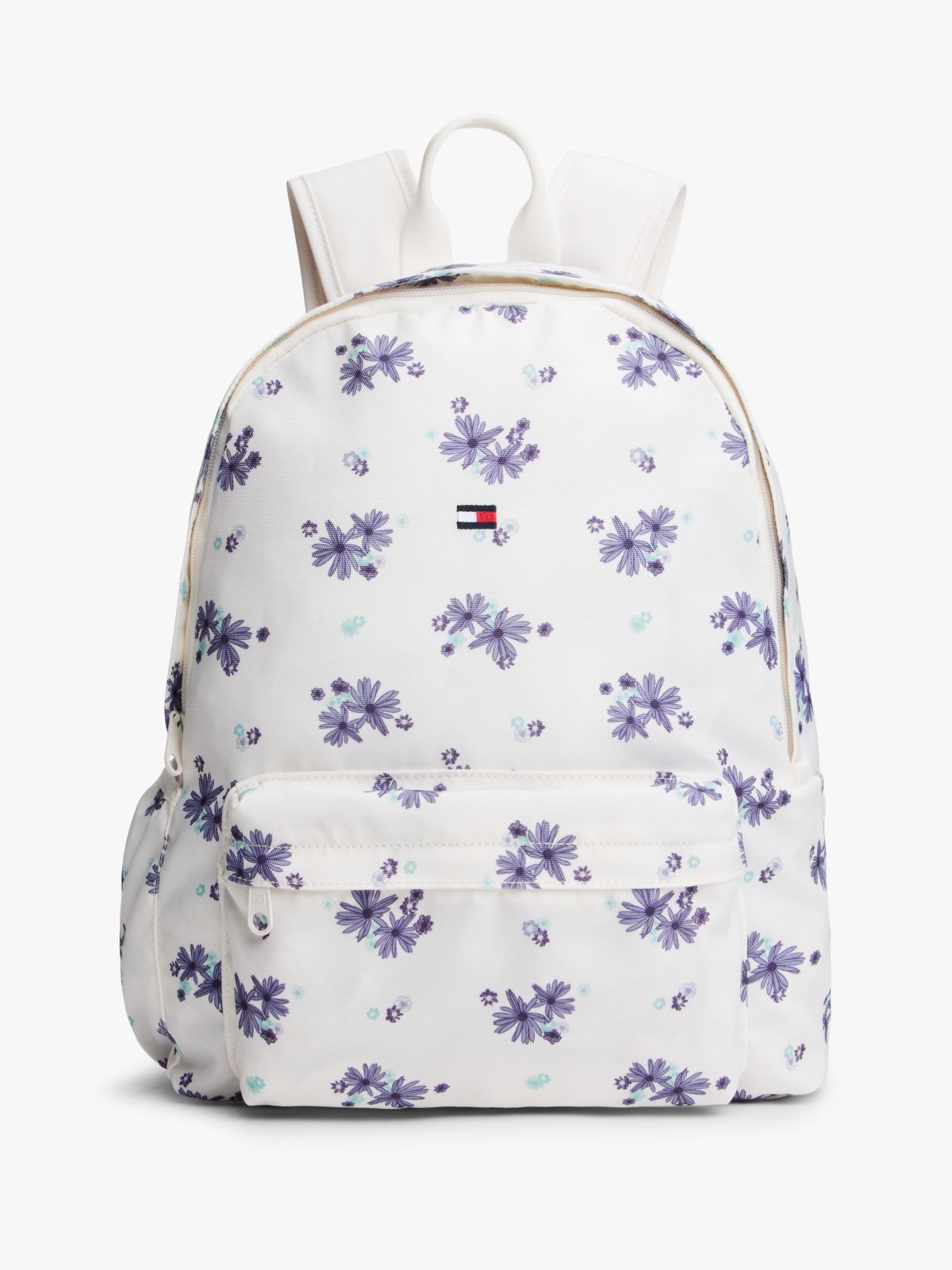 Kids' Floral Print Backpack — White