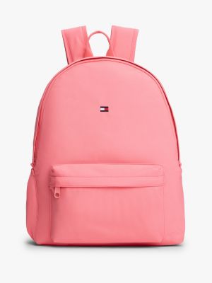 pink kids' logo pocket dome backpack for  