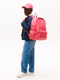 Kids' Logo Pocket Dome Backpack — Red 5