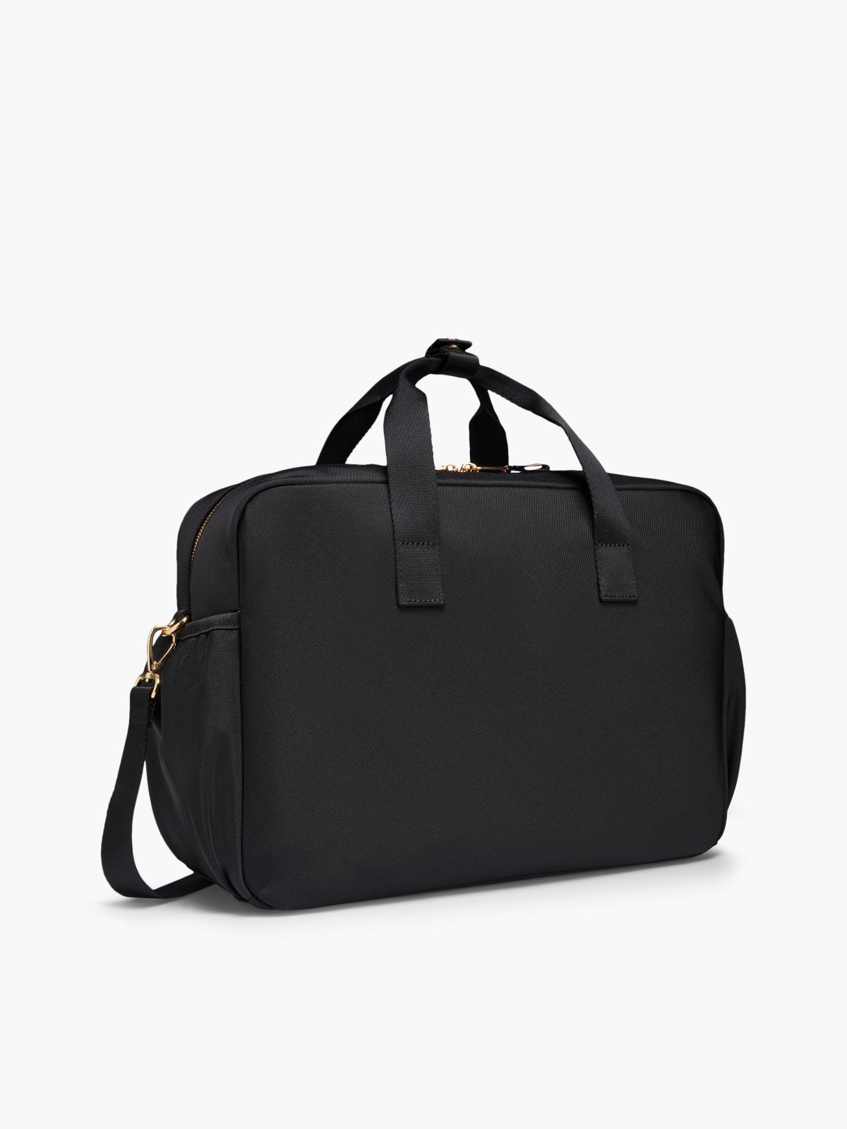 TH Monogram Plaque Changing Bag — Black