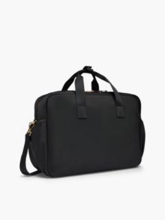TH Monogram Plaque Changing Bag — Black 5