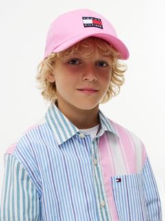 Kids' Heritage Flag Logo Baseball Cap — Pink 4
