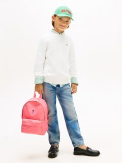 Kids' Mesh Pocket Dome Backpack — Pink 5