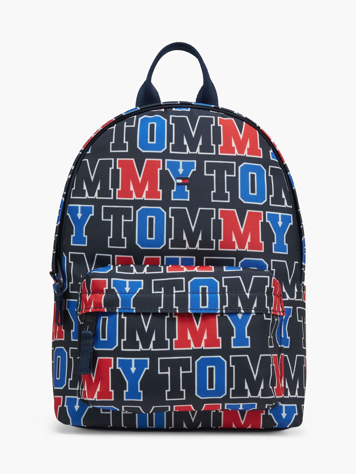 Kids' Logo Print Dome Backpack — Blue