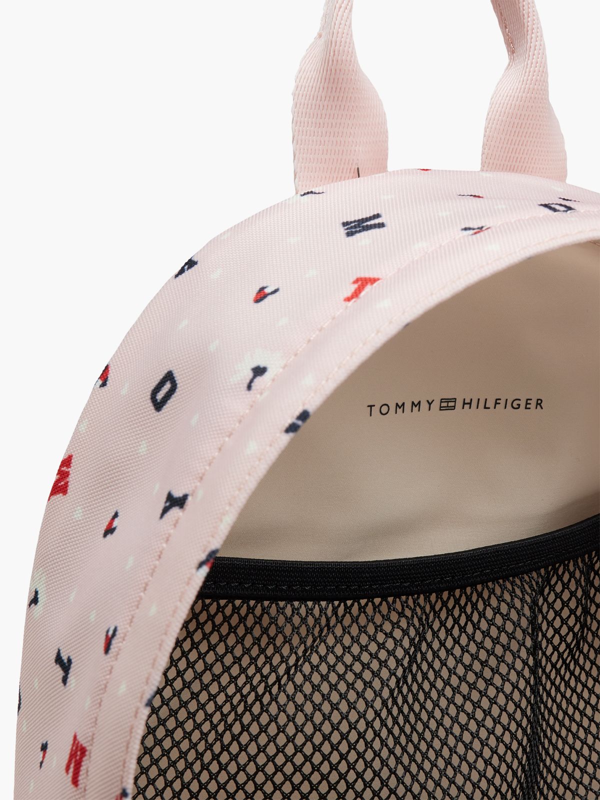 Kids' Logo Print Dome Backpack — Pink