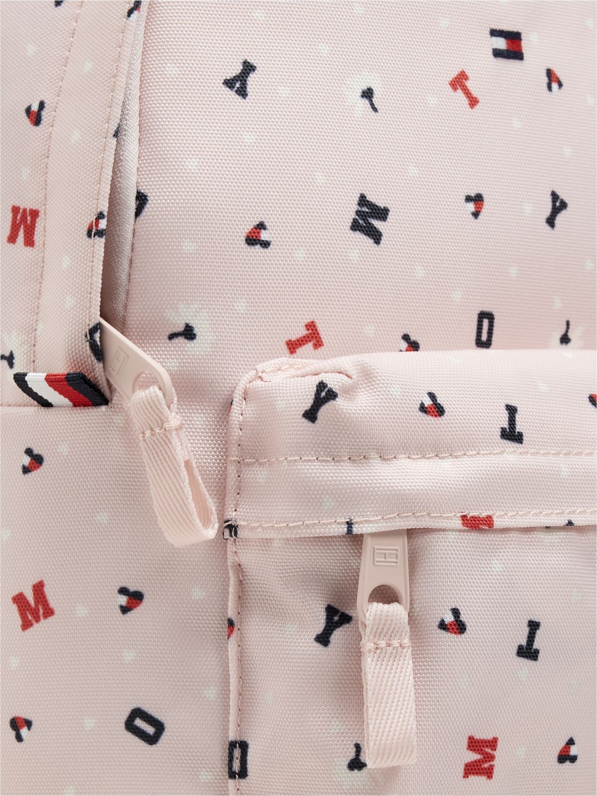 Kids' Logo Print Dome Backpack — Pink