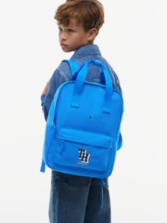 Kids' Varsity Logo Textile Backpack — Blue 2