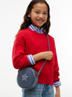 Diamanté Star Flag Crossbody Bag — Blue 2