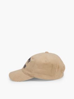 Kids' Logo Embroidery Corduroy Baseball Cap — Beige 3