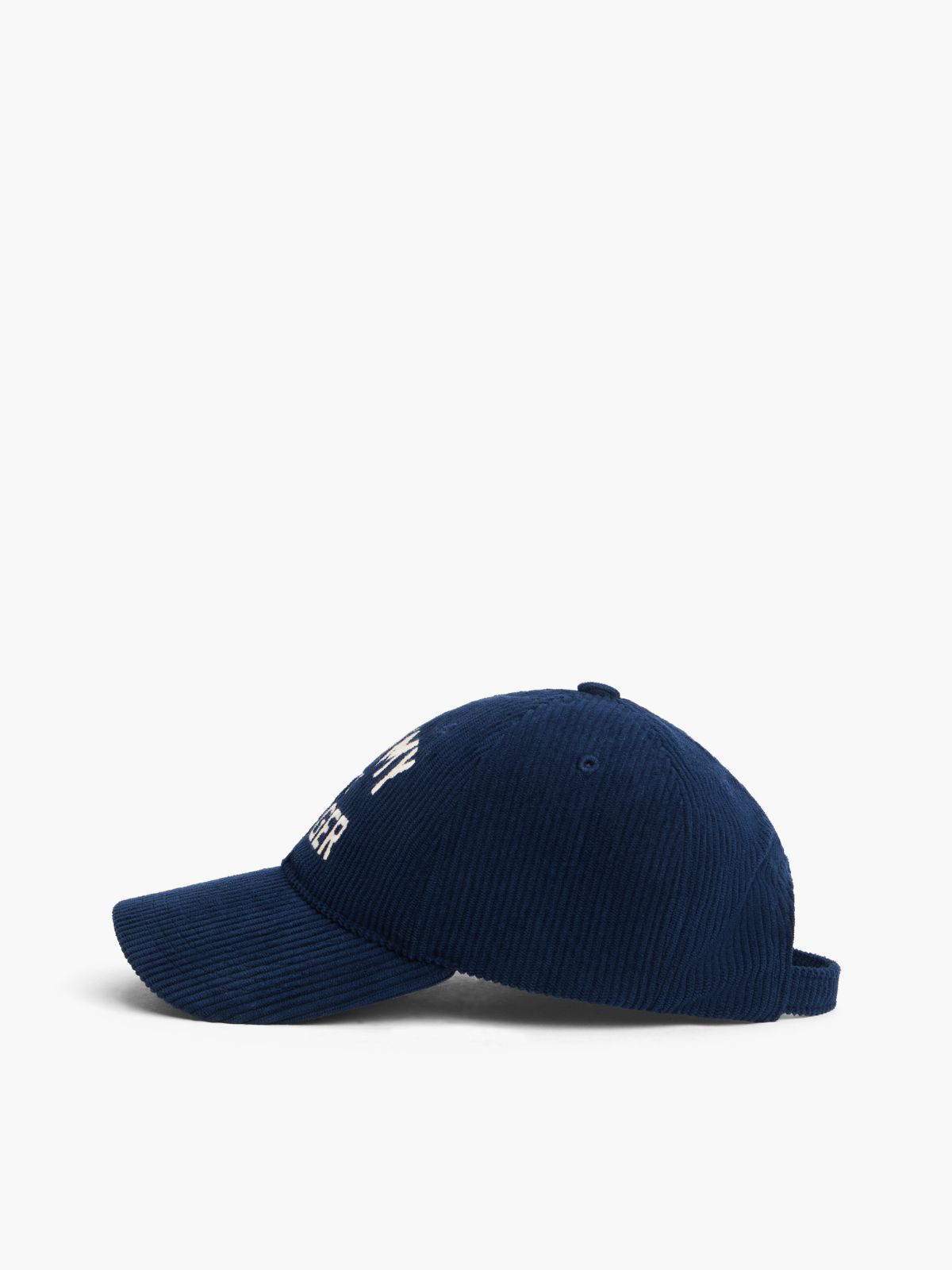 Kids' Logo Embroidery Corduroy Baseball Cap — Blue