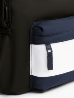 Kids' Colour-Blocked Pocket Dome Backpack — Black 4