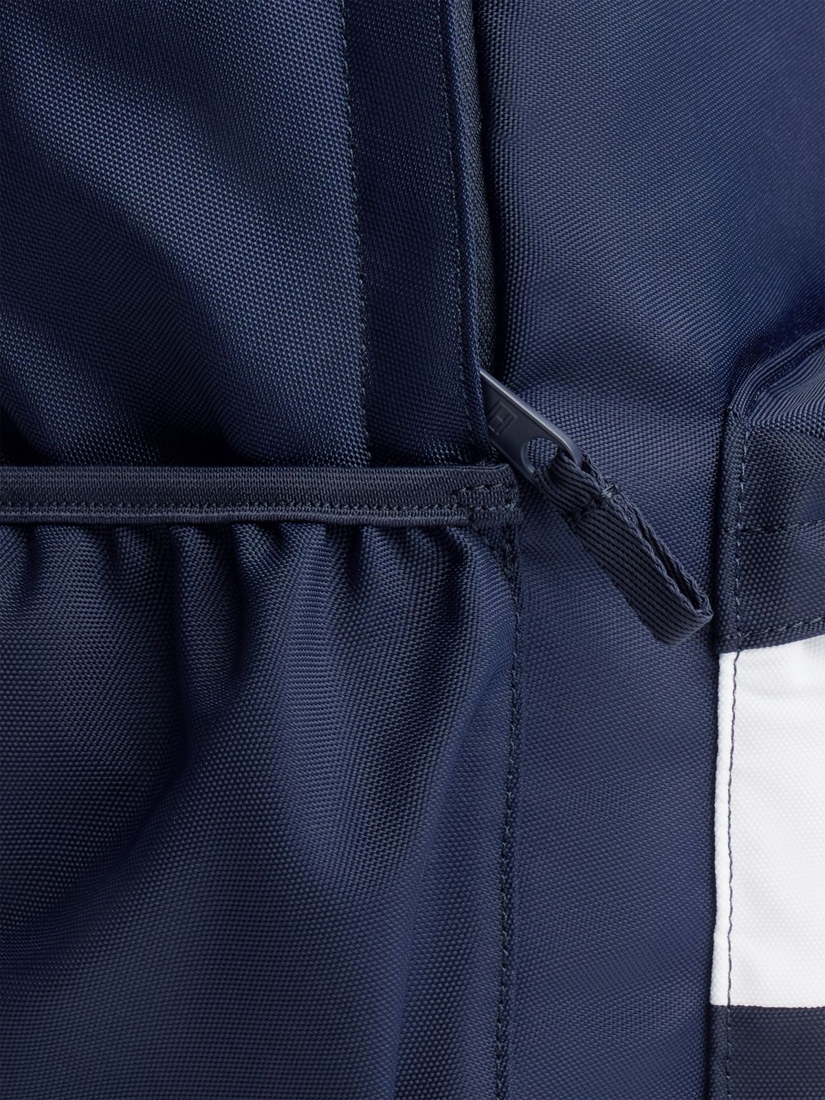 Kids' Colour-Blocked Pocket Dome Backpack — Blue