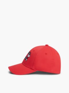 Kids' Peanuts® Flag Logo Baseball Cap — Red 3