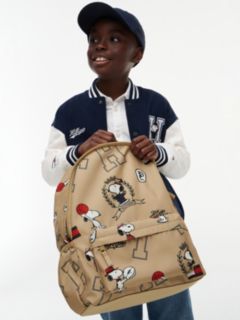 Kids' Peanuts® Graphic Dome Backpack — Beige 2