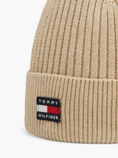 Kids' Heritage Flag Logo Beanie — Beige 3