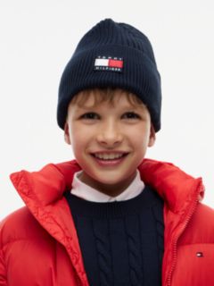 Kids' Heritage Flag Logo Beanie — Blue 4