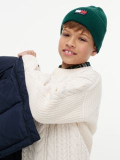 Kids' Heritage Flag Logo Beanie — Green 4