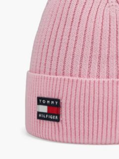 Kids' Heritage Flag Logo Beanie — Pink 3