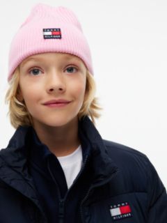 Kids' Heritage Flag Logo Beanie — Pink 4